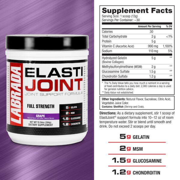 Version 1.0.0 Labrada Elastijoint sabor uva sin gluten
