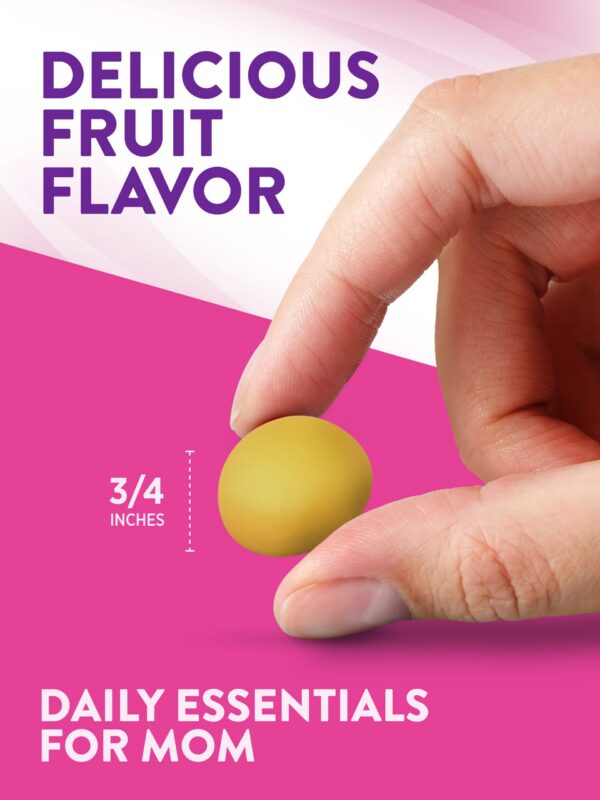 Lado del paquete Gomitas Prenatales Nature's Truth