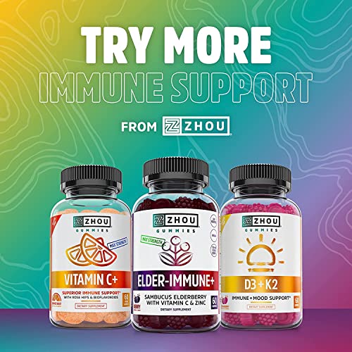 Lado trasero botella Zhou Daily Boost 60 cápsulas