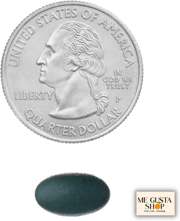 Lado trasero del frasco Equate cápsulas aceite menta