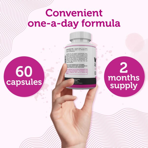 LadyMe cápsulas naturales para hinchazón y retención de agua