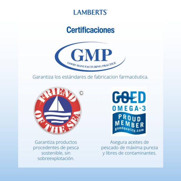 Etiqueta Omega 3 Ultra con información