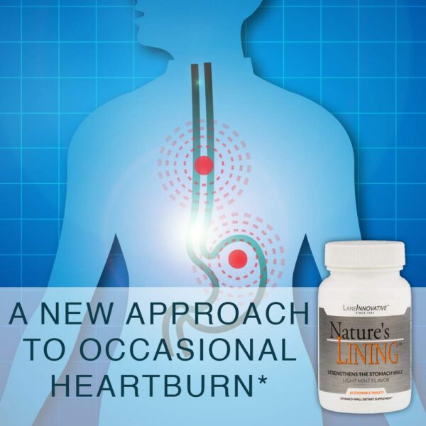 Version 1.0.0 Lane Innovative Nature's Lining suplemento digestivo seguro