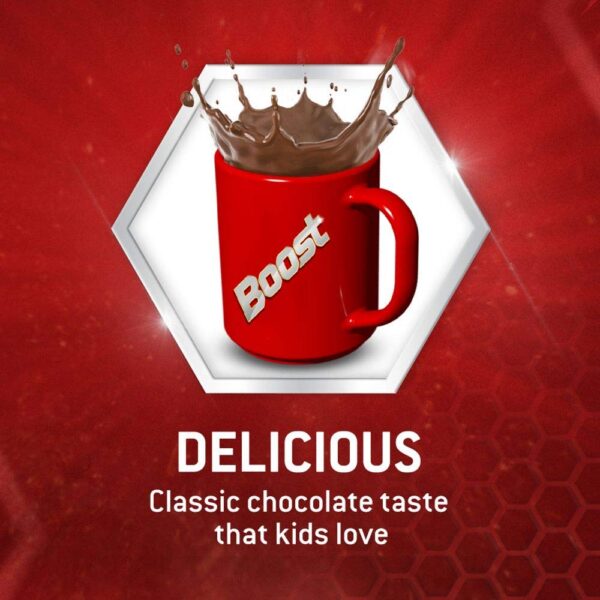 Lata y caja de Boost New comida maltosa saludable