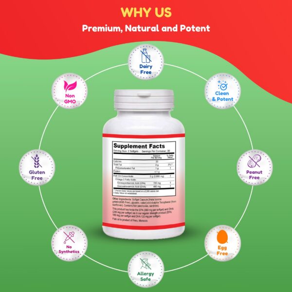 Version 1.0.0 Latas de cápsulas de Omega-3 Halal