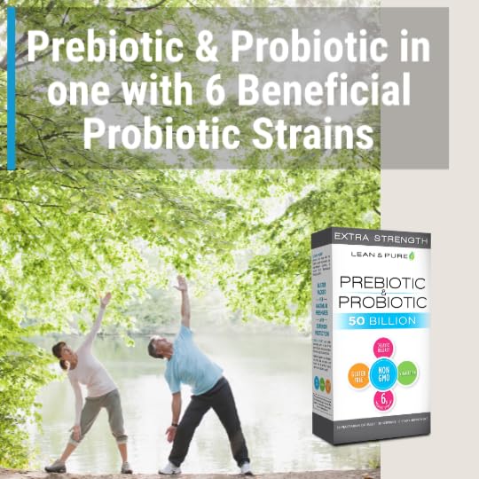 Lean & Pure prebiótico probiótico paquete de 30 tabletas