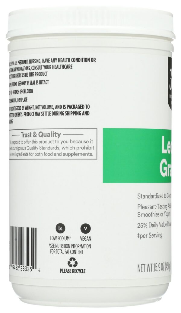 Medida para polvo de lecitina