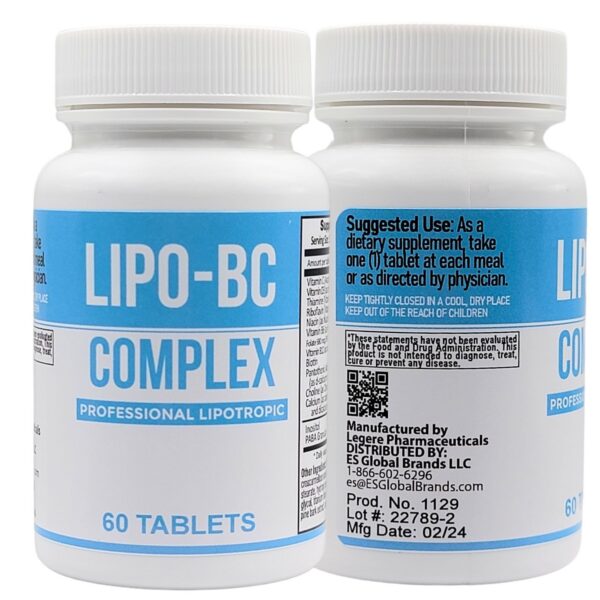 LIPO-BC tabletas en blister