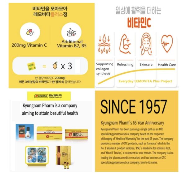 Version 1.0.0 Tabla nutricional de LemoVita C Plus