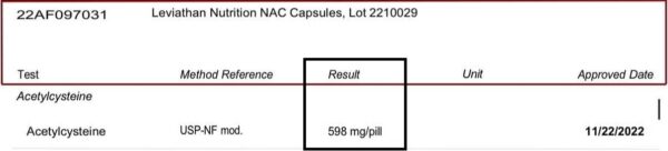 Version 1.0.0 Cápsulas Leviathan NAC 600 mg
