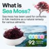 Detalles de etiqueta Liberazen Sea Moss