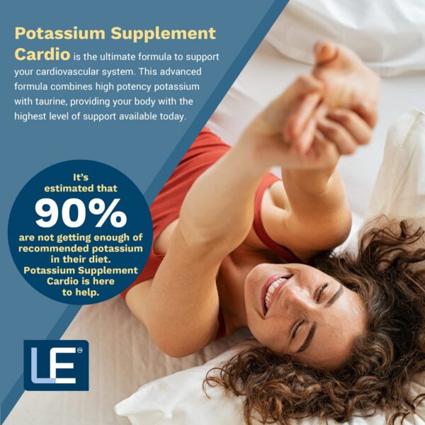 Envase y cápsulas Life Enhancement Cardio Potassium