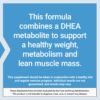Version 1.0.0 Life Extension 7-Keto DHEA Metabolite bottle side view