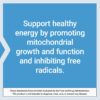 Información nutricional Life Extension Mitochondrial Basics