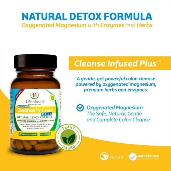 Life Infused Cleanse Plus producto detox para colon y órganos