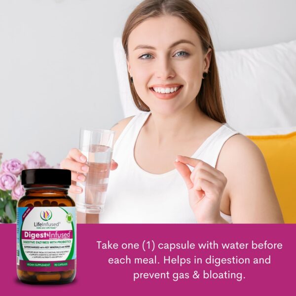 Tapa y frasco Life Infused