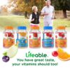 Lifeable gomitas sabor natural envase