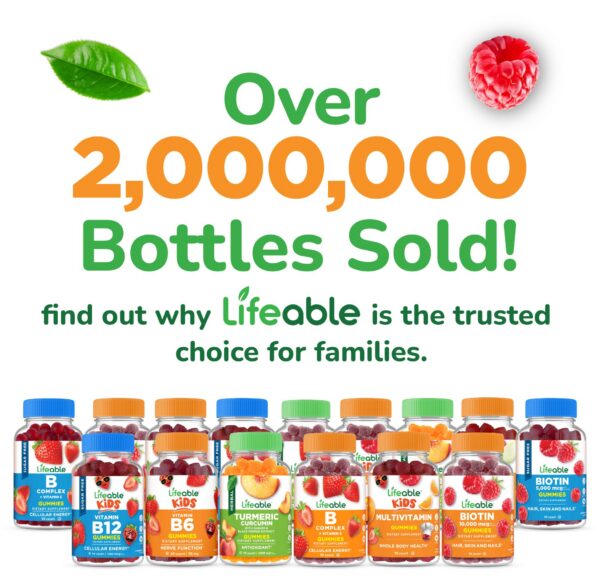 Frasco Lifeable Vitamina C con etiqueta