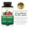 Life's Fortune Multivitamin Advanced bottle side view