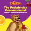 L'il Critters gomitas con 7 nutrientes y 3 gramos de fibra por porción