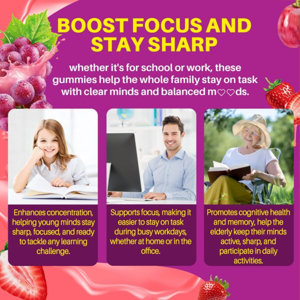 Gomitas sin azúcar Lilicare 5HTP 60