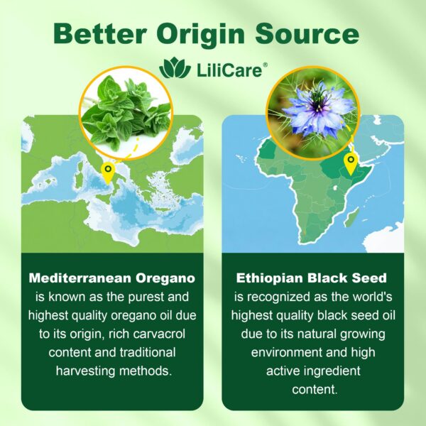 Frasco de Orégano con semilla negra