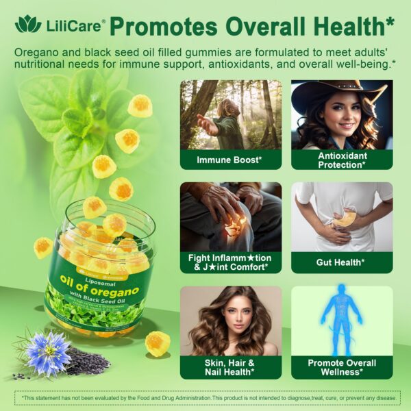 Gomitas LILICARE en empaque