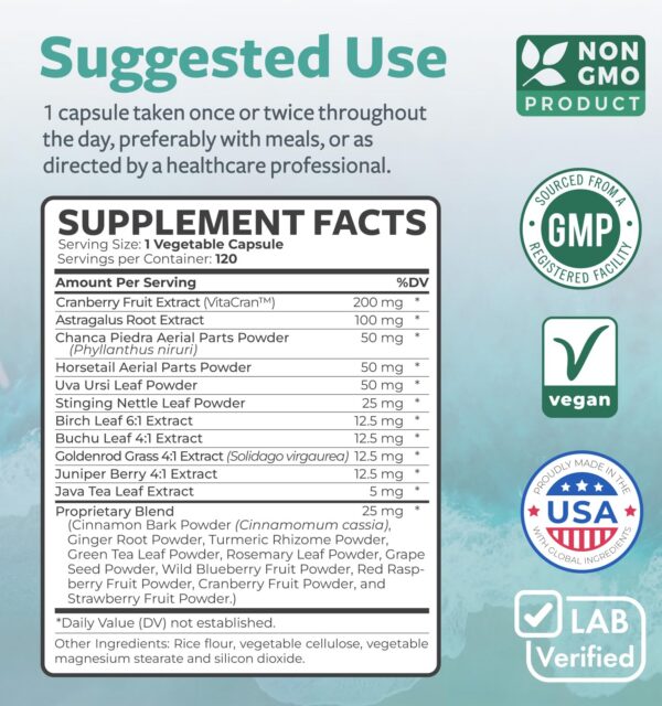 Limpieza detox para tracto urinario con arándano