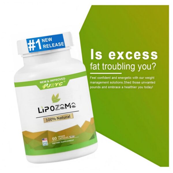 Lipo-zeme BHB cápsulas para energía y bienestar natural