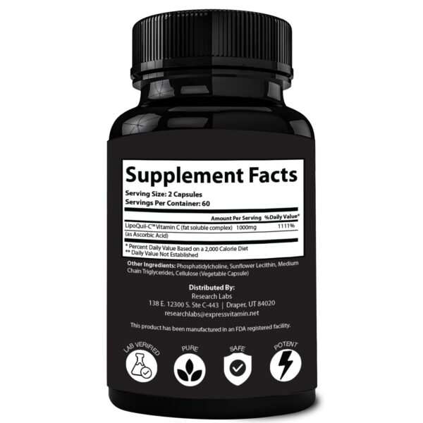 LipoQuil-C cápsulas alta absorción Research Labs