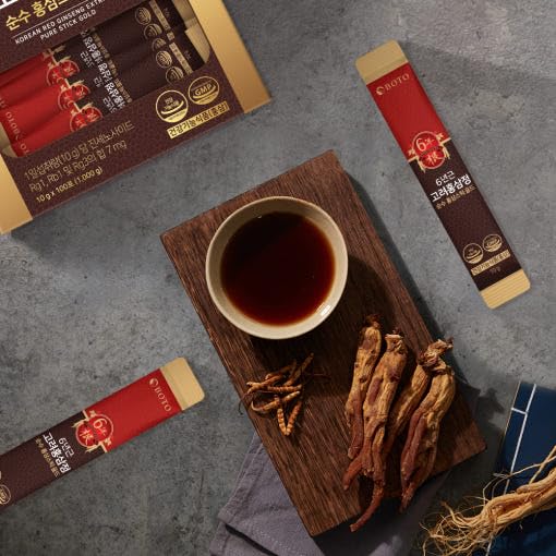 Version 1.0.0 Liquid ginseng Korean red BOTO for immune support and energy