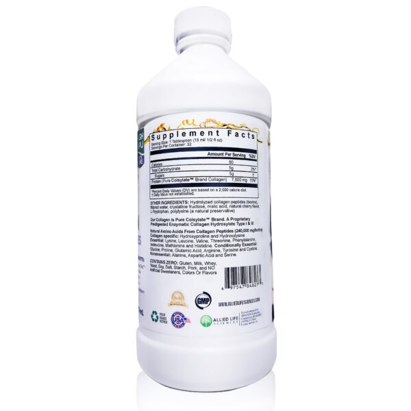 Contenido de líquido de colágeno