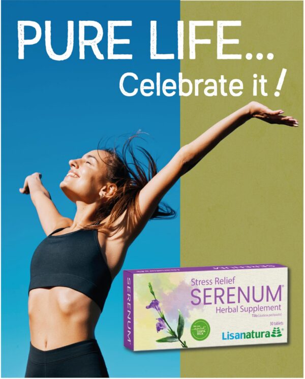 Version 1.0.0 Lisanatura Serenum tabletas herbales para relajación natural