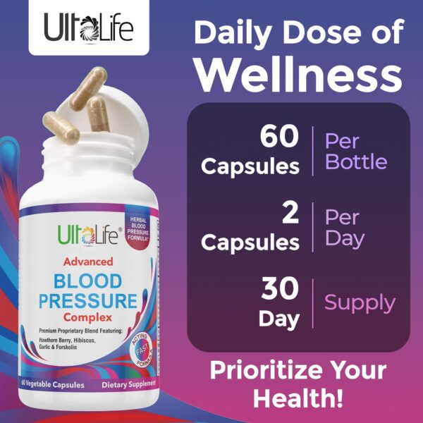 Listado ingredientes cápsulas ULTALIFE presión arterial