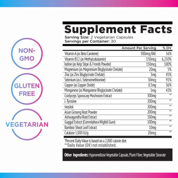 Etiqueta del frasco Livingood Daily