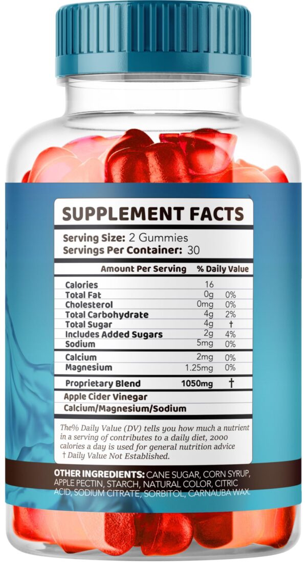 LIVORKA Keto Rain Gummies etiqueta en primer plano