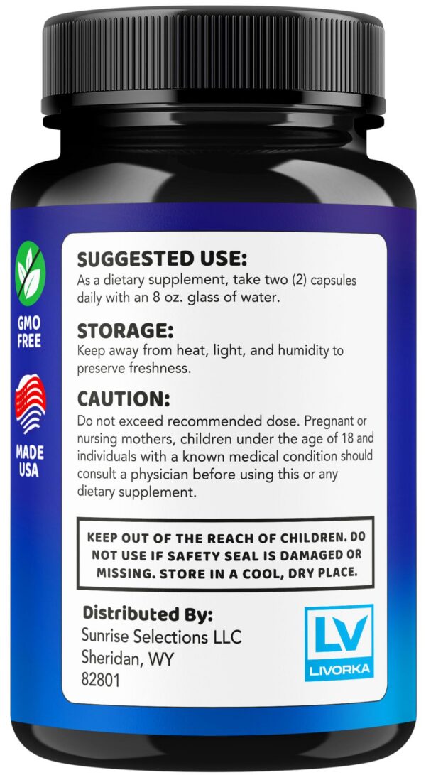 Detalles de composición LIVORKA Brain Capsule