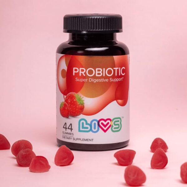 Caja exterior LIVS Probiotic Gummies