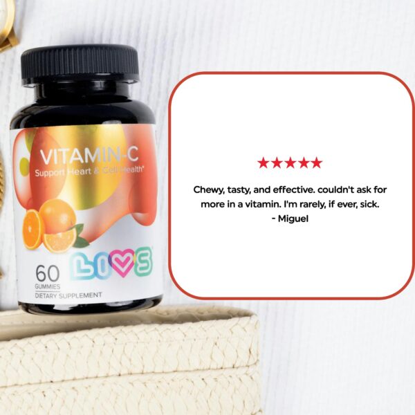 Detalle del envase LIVS Vitamin C