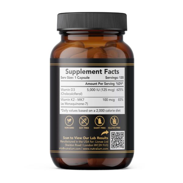 Logotipo Nutraiium y sello de prueba por terceros