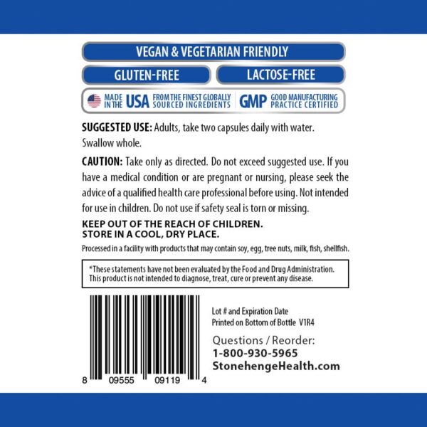 Logotipo Stonehenge Health en caja