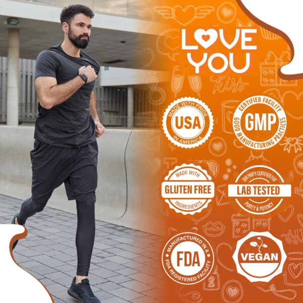 Love You suplemento de cúrcuma fabricado en EE. UU.