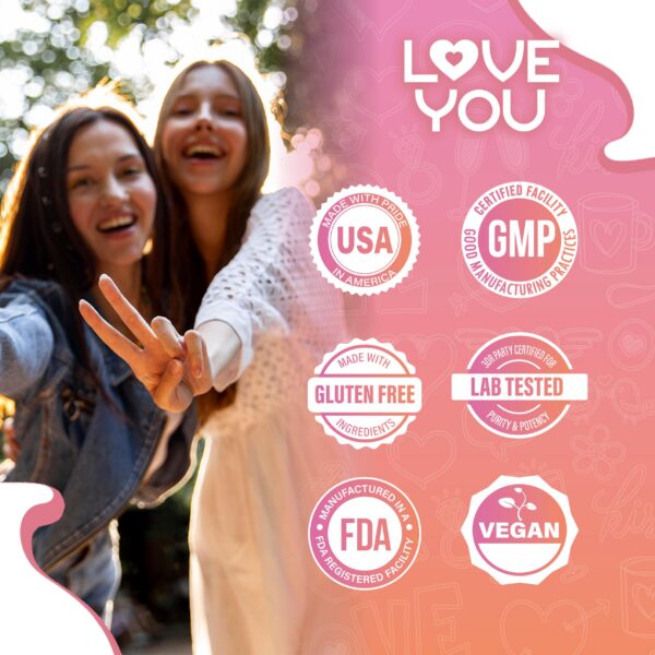 Version 1.0.0 Empaque de Love You Folato 120 cápsulas