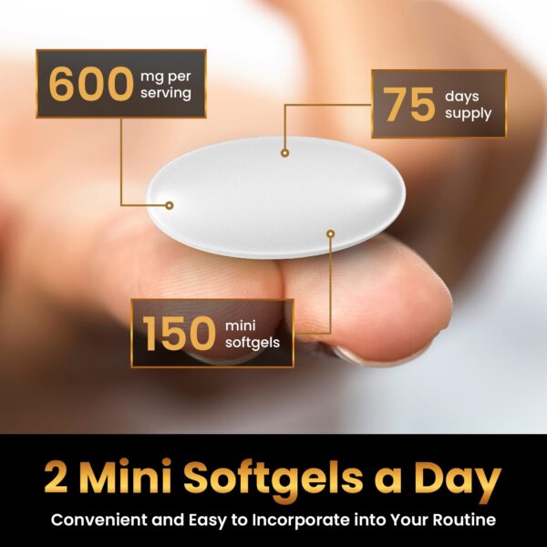 Presentación de 150 cápsulas en frasco