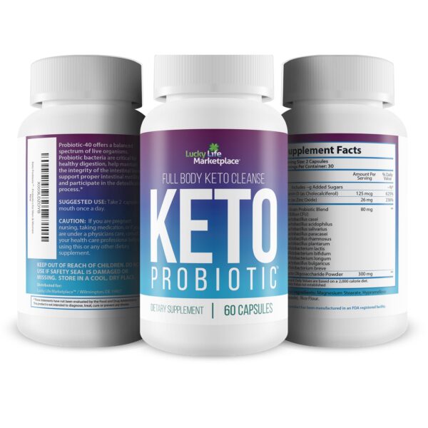 Version 1.0.0 Empaque de Keto Probiotic