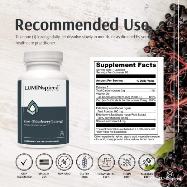 Detalle de ingredientes en la etiqueta