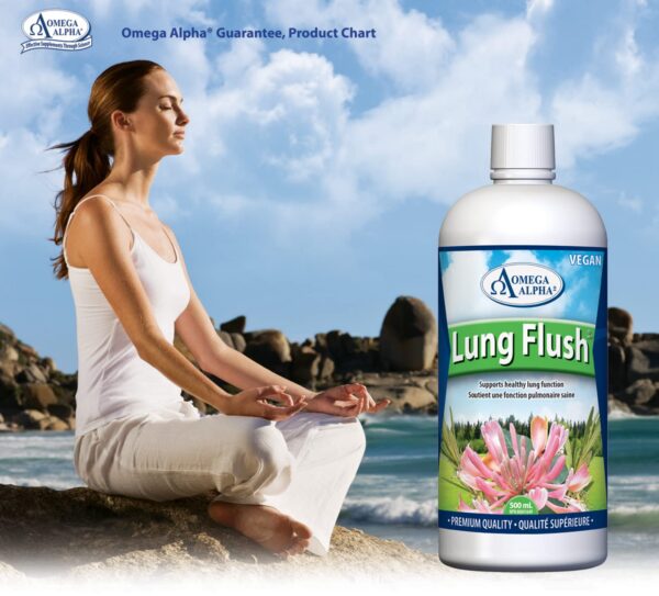 Lung Flush suplemento natural extractos botánicos 500ml
