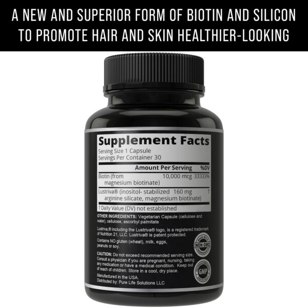 Lustriva vitaminas para mejorar textura de piel y cabello