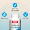 Composición de Lutein y Zeaxanthin