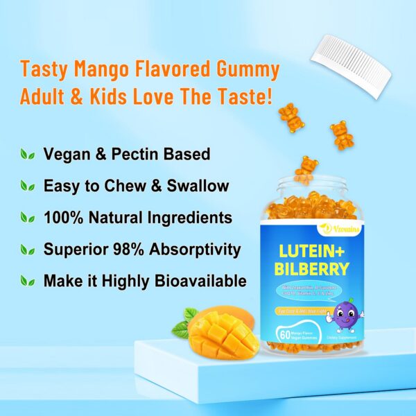 Cápsulas gomitas en estante